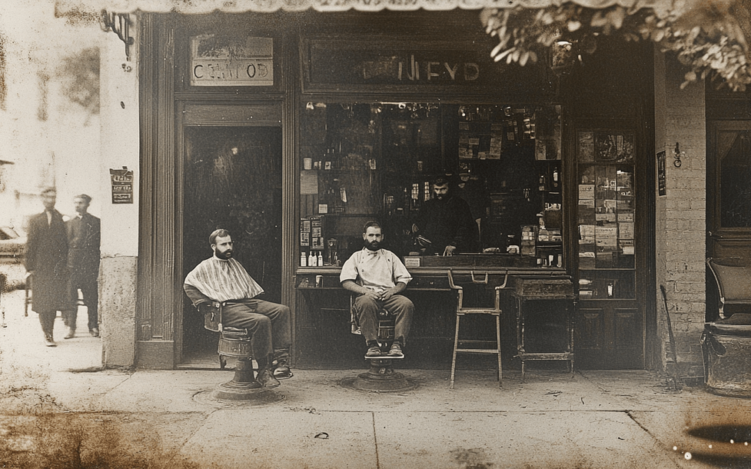 L’histoire des Salons de Barbier Pour Hommes